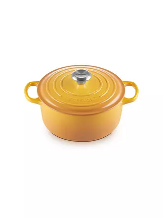LE CREUSET | Cocotte ronde "Signature" 24cm/4,2l (Noir) | gelb